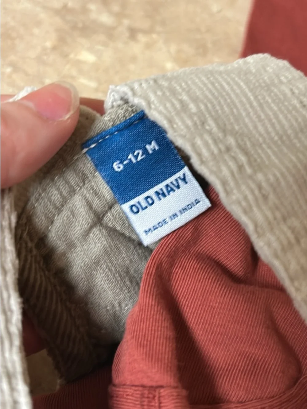 Old Navy green Olive Corduroy Kids Overalls with Cream Straps